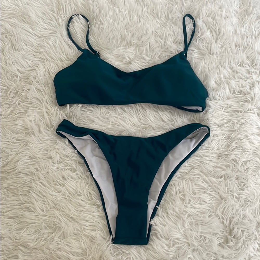 Teal Bikini Set
